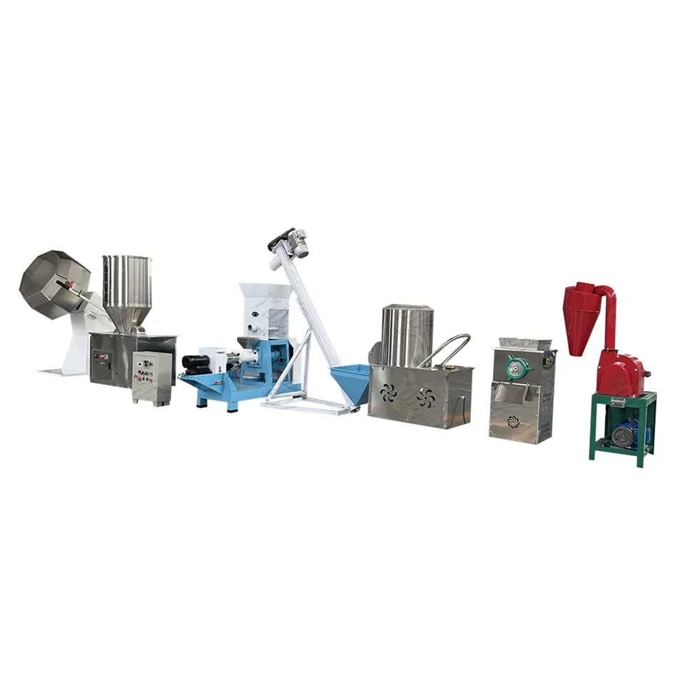 Dây chuyền sản xuất viên thức ăn cá và tôm