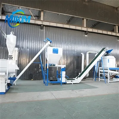 Feed production line