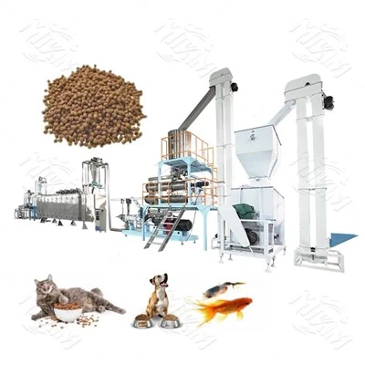 Nhà máy sản xuất thức ăn thủy sản 5-10 T/H