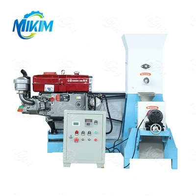 200 kg/h-Máy đùn thức ăn gia cầm và thức ăn cá chạy bằng động cơ diesel